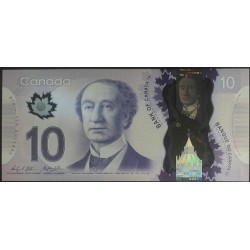 Канада 10 долларов 2013 года (CANADA 10 dollars 2013) P 107c : UNC