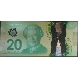 Канада 20 долларов 2012 года (CANADA 20 dollars 2012) P108b: UNC