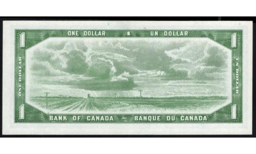 Канада 1 доллар 1954 (CANADA 1 dollar 1954) P 75a: UNC