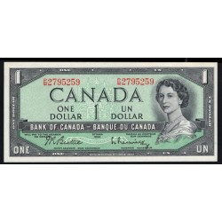 Канада 1 доллар 1954 (CANADA 1 dollar 1954) P 75b : UNC