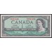 Канада 1 доллар 1954 (CANADA 1 dollar 1954) P 75d : UNC