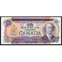 Канада 10 долларов 1971 года (CANADA 10 dollars 1971) P88a: UNC