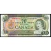 Канада 20 долларов 1969 года, YB2539722 (CANADA 20 dollars 1969) P 89b: UNC