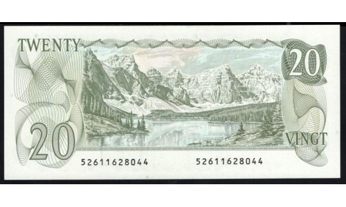 Канада 20 долларов 1979 года (CANADA 20 dollars 1979 ) P93c: UNC