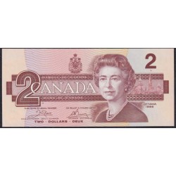 Канада 2 доллара 1986 года (CANADA 2 dollars 1986) P94a: UNC