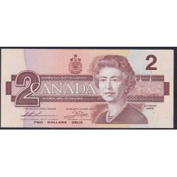 Канада 2 доллара 1986 года (CANADA 2 dollars 1986) P94b: UNC