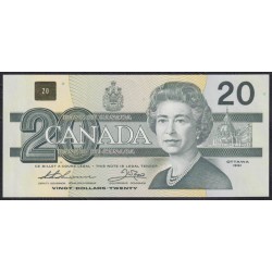 Канада 20 долларов 1991 года, AIA4567938 (CANADA 20 dollars 1991) P 97a: UNC