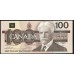 Канада 100 долларов 1988 года (CANADA 100 dollars 1988) P99а: UNC