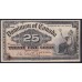 Канада 25 центов 1900 г. (CANADA  25 cents 1900) P 9a: VG