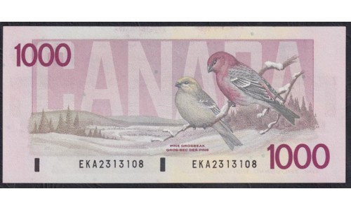 Канада 1000 долларов 1988 года (CANADA 1000 dollars 1988) P 100b: UNC