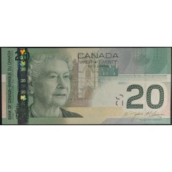 Канада 20 долларов 2008 года (CANADA 20 dollars 2008) P103e : UNC
