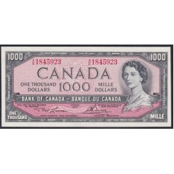 Канада 1000 долларов 1954 года (CANADA 1000 dollars 1954) P83d: UNC