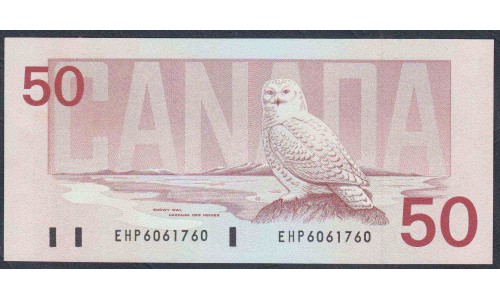 Канада 50 долларов 1988 года (CANADA 50 dollars 1988) P98a: UNC