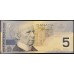 Канада 5 долларов 2002 (2004) года (CANADA 5 dollars 2002 (2004)) P101c: UNC