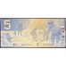 Канада 5 долларов 2002 (2004) года (CANADA 5 dollars 2002 (2004)) P101c: UNC