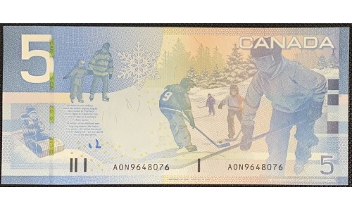 Канада 5 долларов 2006 года (CANADA 5 dollars 2006) P101Aa: UNC