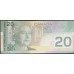 Канада 20 долларов 2004 года (CANADA 20 dollars 2004) P103a: UNC