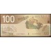Канада 100 долларов 2004 (2003) года (CANADA 100 dollars 2004 (2003)) P105a: UNC