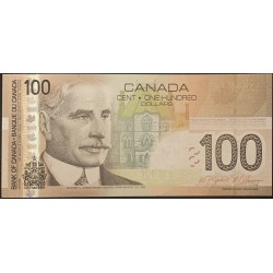 Канада 100 долларов 2004 (2009) года (CANADA 100 dollars 2004 (2009)) P105d: UNC