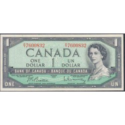 Канада 1 доллар 1954 (CANADA 1 dollar 1954) P 74b : aUNC