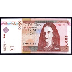 Колумбия 10000 песо 2006 г. (COLOMBIA  10000 pesos 2006) P 453h: UNC