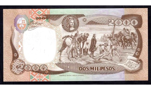 Колумбия 2000 песо 17.12.1994 г. (COLOMBIA  2000 pesos oro 17.12.1994) P 439b: UNC