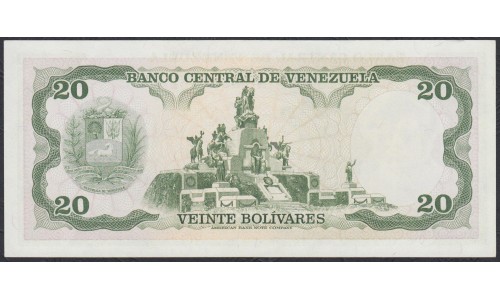 Венесуэла 20 боливаров 1979 года (Venezuela 20 Bolivares 1979) P 53c: UNC