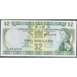 Фиджи 2 долларa 1974 года (FIJI  2 dollars 1974) P 72b: UNC