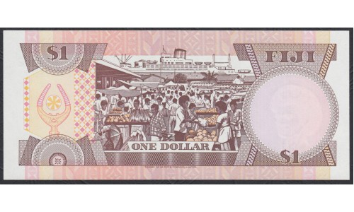 Фиджи 1 доллар 1980 года (FIJI  1 dollar 1980) P 76: UNC