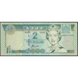Фиджи 2 доллара 1996 года (FIJI  2 dollars 1996) P 96b: UNC