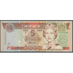 Фиджи 5 долларов 1995 года (FIJI  5 dollars 1995) P 97: UNC