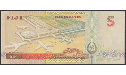 Фиджи 5 долларов 1995 года (FIJI  5 dollars 1995) P 97: UNC