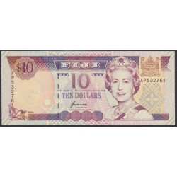 Фиджи 10 долларов 1996 года (FIJI  10 dollars 1996) P 98b: UNC