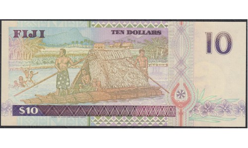 Фиджи 10 долларов 1996 года (FIJI  10 dollars 1996) P 98b: UNC