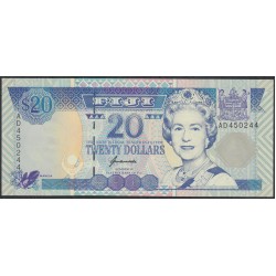 Фиджи 20 долларов 1996 года (FIJI  20 dollars 1996) P 99b: UNC