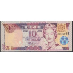 Фиджи 10 долларов 2002 года (FIJI  10 dollars 2002) P 106: UNC