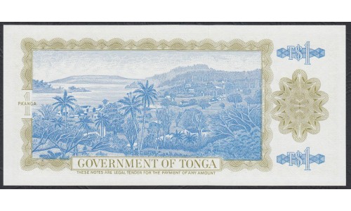 Тонга 1 па'анга 1982 года (Tonga 1 pa'anga 1982) P 19c: UNC