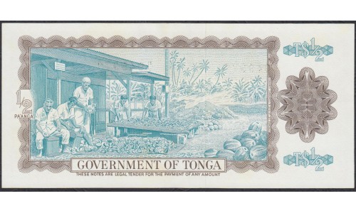 Тонга 1/2 па'анга 1983 года (Tonga 1/2 pa'anga 1983) P 18c: UNC