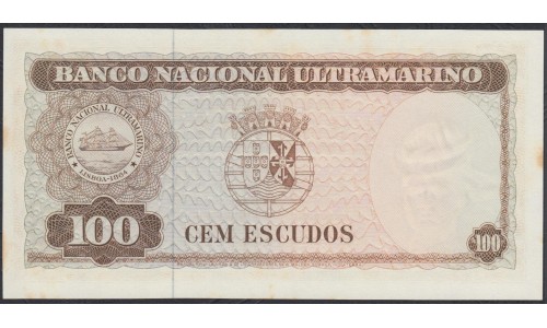 Тимор 100 эскудо 1963 года (TIMOR 100 escudos 1963) P 28a (6): UNC--