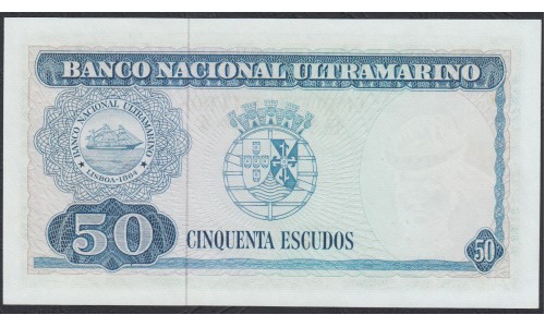 Тимор 50 эскудо 1967 года (TIMOR 50 escudos 1967) P 27a (4): UNC