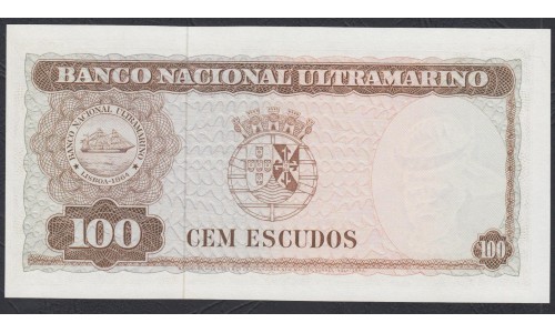 Тимор 100 эскудо 1963 года (TIMOR 100 escudos 1963) P 28a (6): UNC