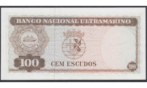 Тимор 100 эскудо 1963 года (TIMOR 100 escudos 1963) P 28a (1): UNC
