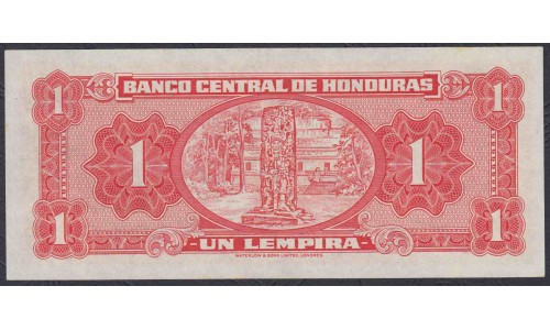 Гондурас 1 лемпира 1951 (HONDURAS 1 Lempira 1951) P 45a : UNC