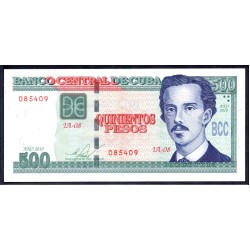 Куба 500 песо 2010 (CUBA 500 pesos 2010) P 131: UNC 