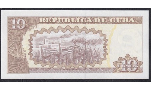 Куба 10 песо 2019 (CUBA 10 pesos 2019) P 117u: UNC