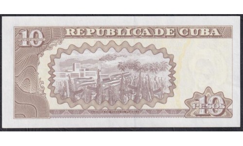 Куба 10 песо 2020 (CUBA 10 pesos 2020) P 117v: UNC