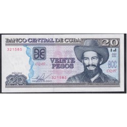 Куба 20 песо 2016 год (CUBA 20 pesos 2016) P122k: UNC 