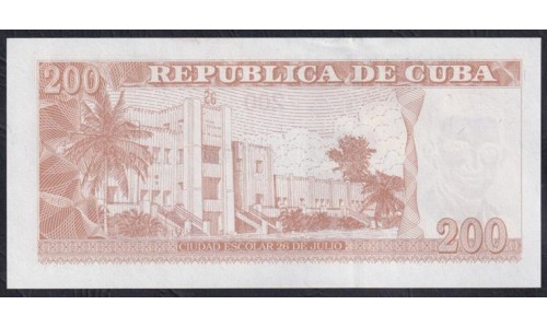 Куба 200 песо 2022 (CUBA 200 pesos 2022) P 130f: UNC