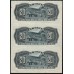Куба 20 центаво 1897, сцепка из трёх штук (CUBA 20 centavos 1897) P 53a : UNC