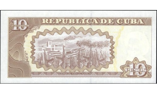 Куба 10 песо 2015 (CUBA 10 pesos 2015) P 117q : UNC